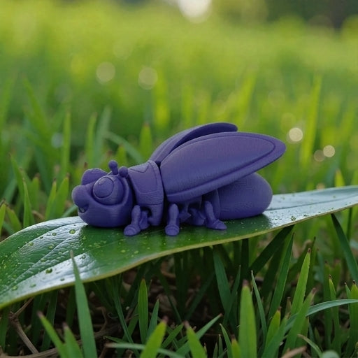 Firefly Silk Midnight Purple - Side