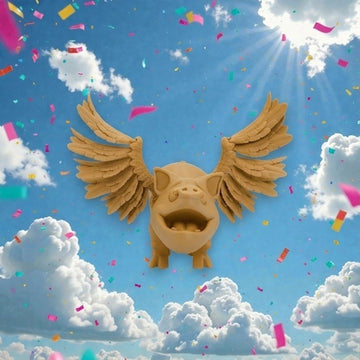 Flying Pig Wood - Front
