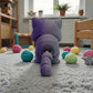 Ginger Cat Silk Midnight Purple - Back