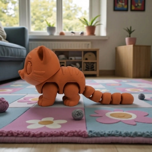 Ginger Cat Silk Red Copper - Side