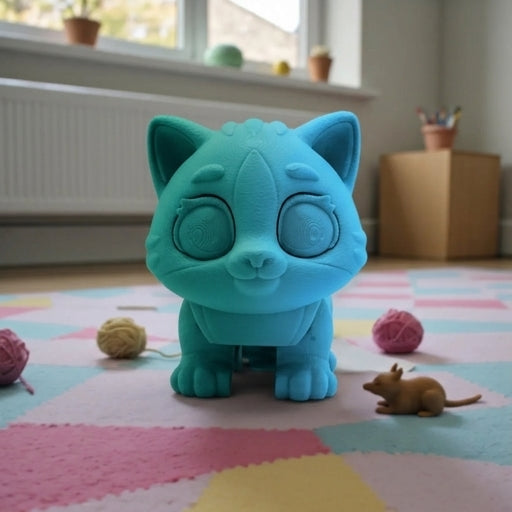 Ginger Cat Silk Sapphire Forest - Front