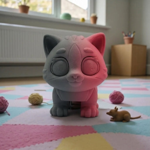 Ginger Cat Silk Smokey Wine - Front