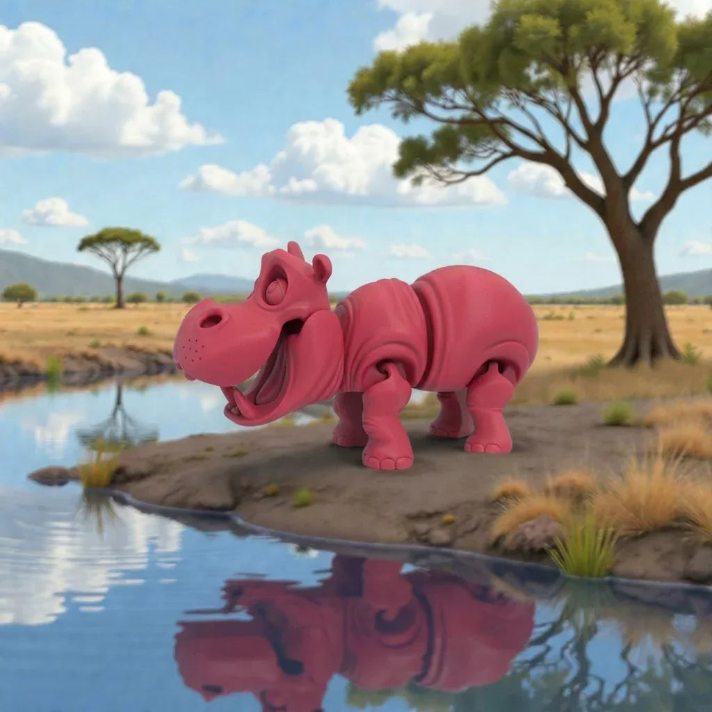 Hippo Silk Smokey Wine - Side