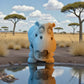 Hippo Silk Tropical Sunset - Front