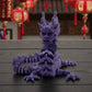 Imperial Dragon Silk Midnight Purple - Front