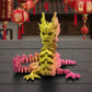 Imperial Dragon Silk Pink Yellow - Front