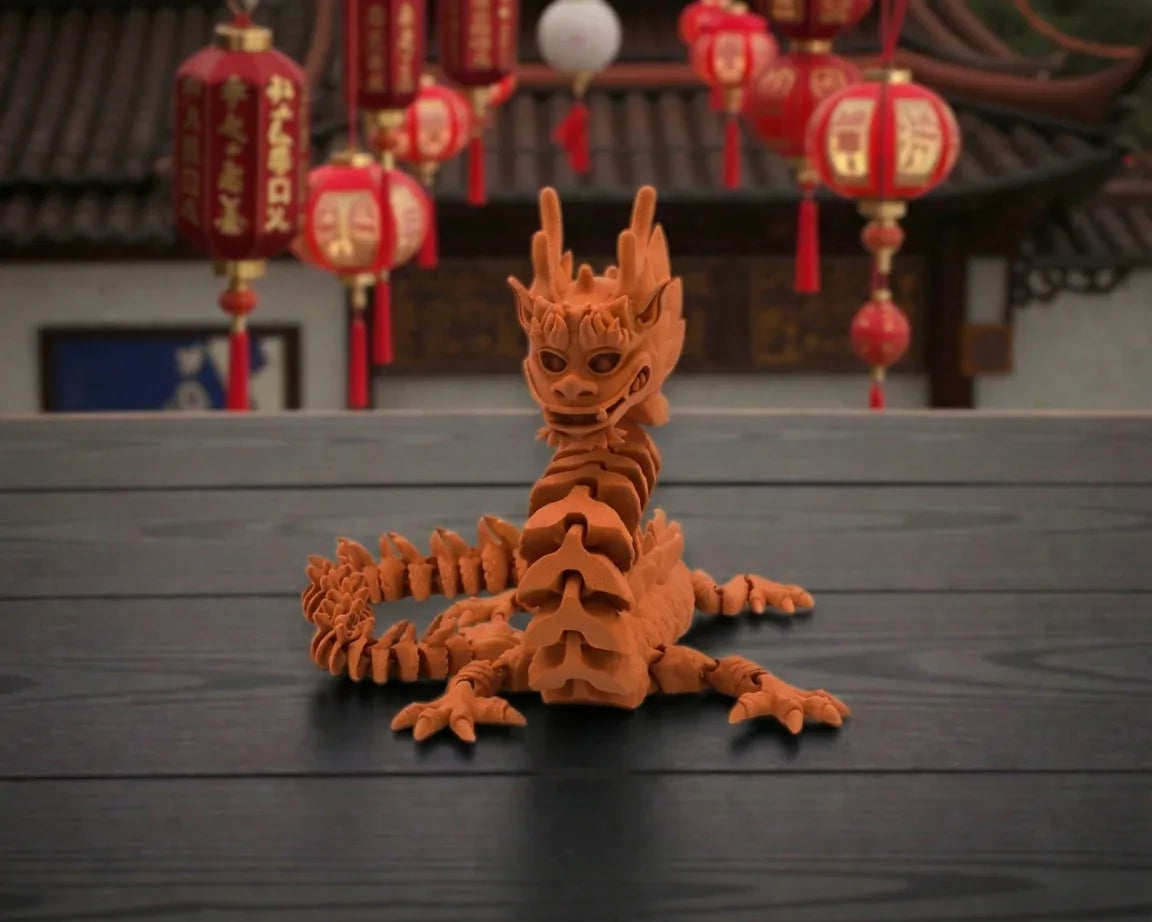 Imperial Dragon Silk Red Copper - Front