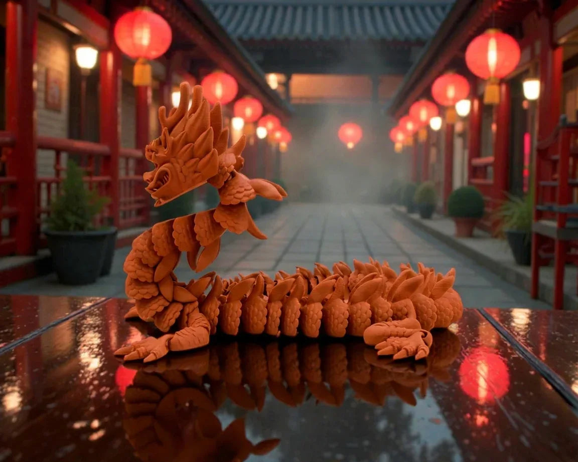 Imperial Dragon Silk Red Copper - Side