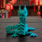 Imperial Dragon Silk Sapphire Forest - Front