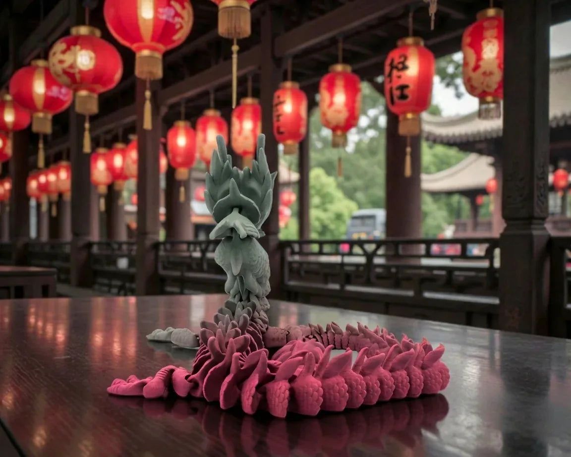 Imperial Dragon Silk Smokey Wine - Back