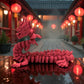 Imperial Dragon Silk Smokey Wine - Side