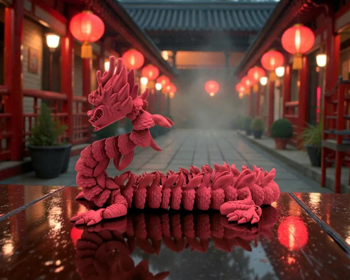 Imperial Dragon Silk Smokey Wine - Side
