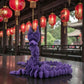 Imperial Dragon Silk Starling Purple - Back