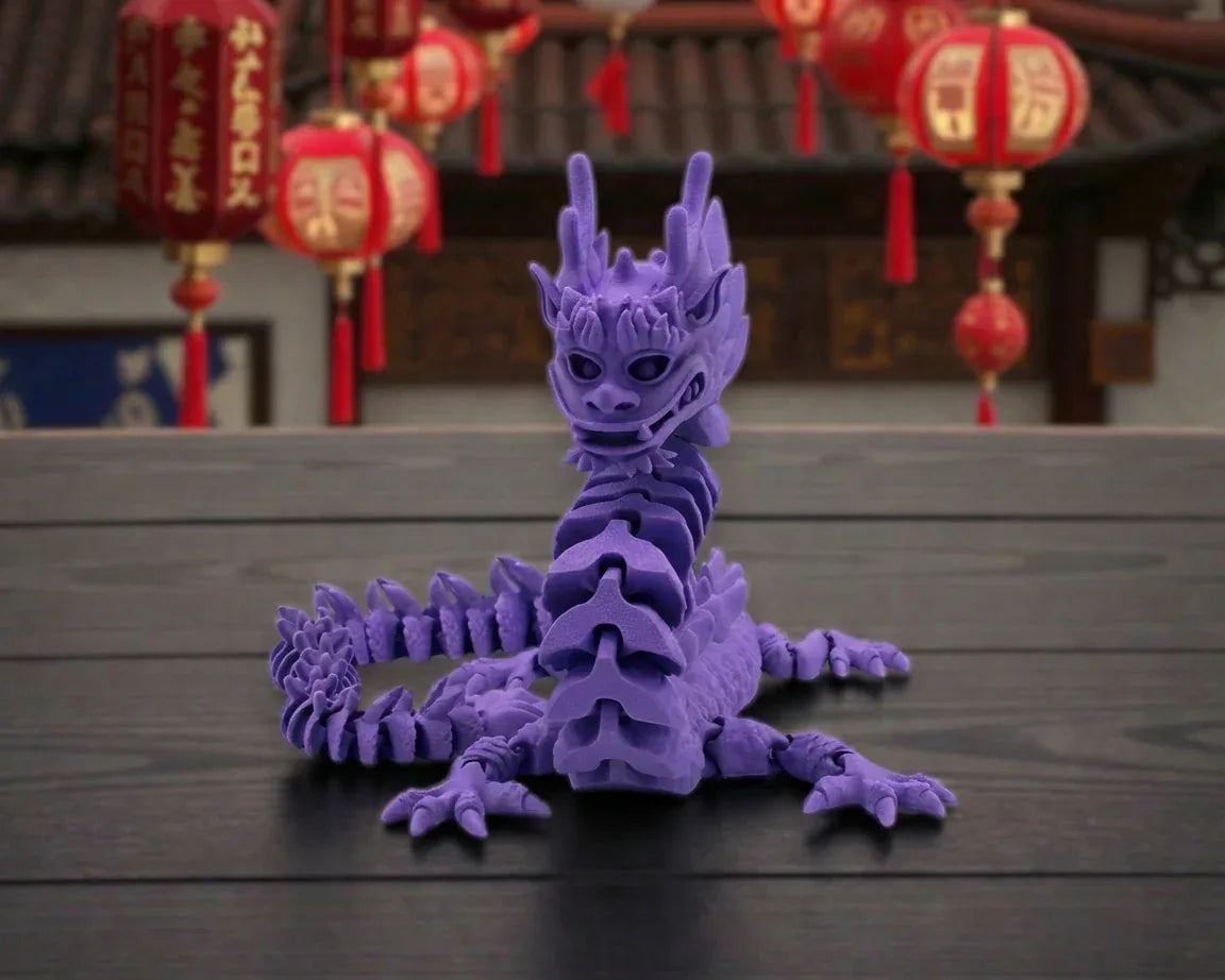 Imperial Dragon Silk Starling Purple - Front