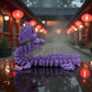 Imperial Dragon Silk Starling Purple - Side