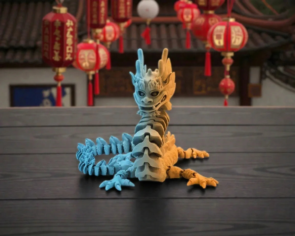 Imperial Dragon Silk Tropical Sunset - Front