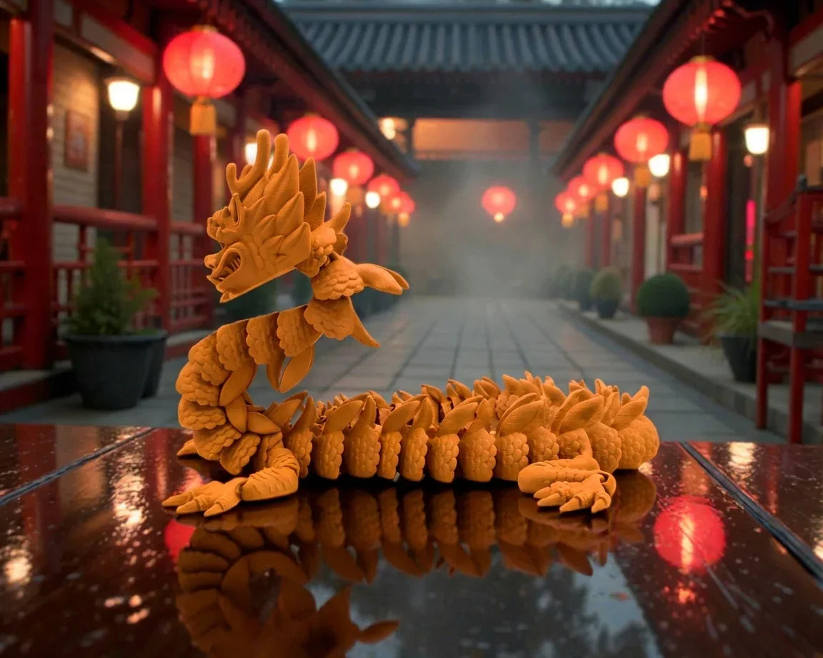 Imperial Dragon Silk Tropical Sunset - Side