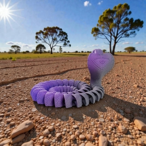 King Cobra Silk Midnight Purple - Back