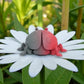 Ladybug Silk Smokey Wine - Back