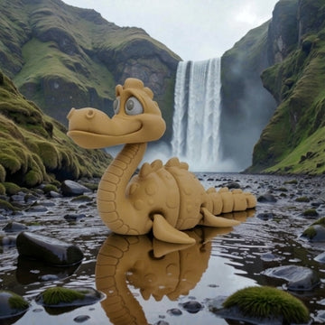 Loch Ness Monster Wood - Side