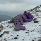 Love Dragon Silk Midnight Purple - Back