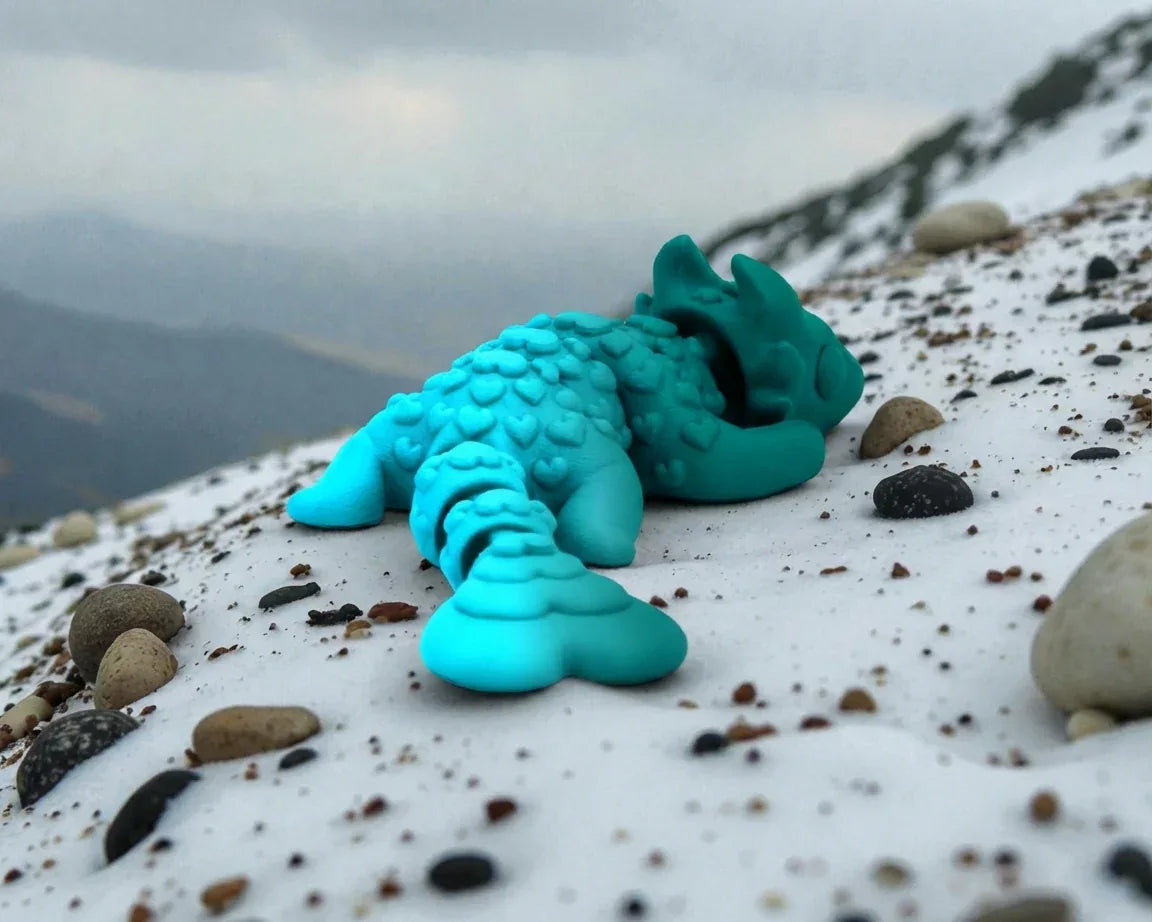 Love Dragon Silk Sapphire Forest - Back