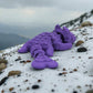 Love Dragon Silk Starling Purple - Back