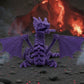 Mech Dragon Silk Midnight Purple - Front