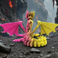 Mech Dragon Silk Pink Yellow - Back