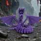 Mech Dragon Silk Starling Purple - Back