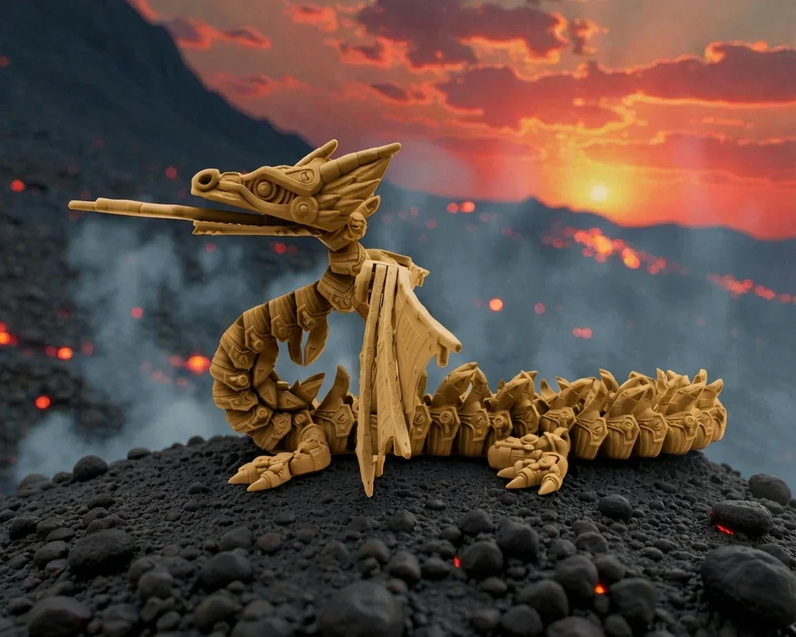 Mech Dragon Wood - Side
