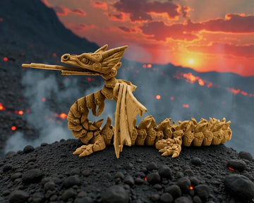 Mech Dragon Wood - Side