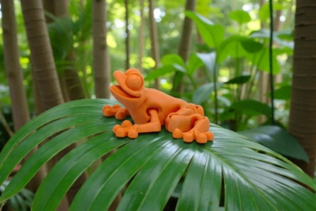 Mini Frog Silk Tropical Sunset - Side