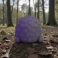 Mini Hedgehog Silk Midnight Purple - Back