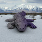 Mini Skeleton Dragon Silk Midnight Purple - Front