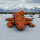 Mini Skeleton Dragon Silk Red Copper - Front