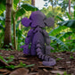 Monkey Silk Midnight Purple - Back