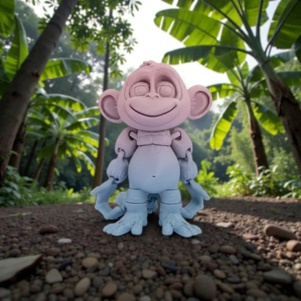 Monkey Silk Rainbow - Front