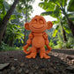Monkey Silk Red Copper - Front
