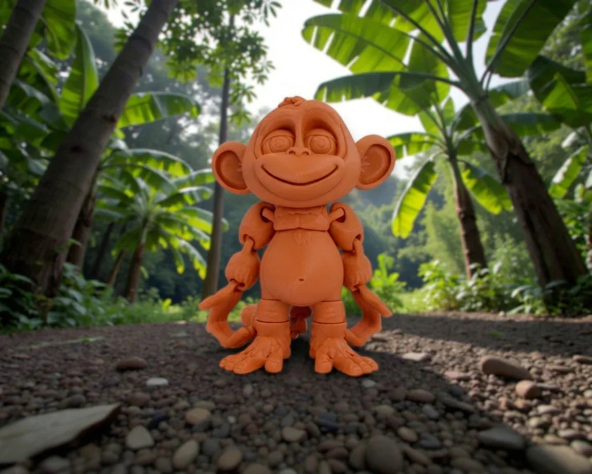 Monkey Silk Red Copper - Front