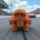 Racing Tortoise Silk Red Copper - Front
