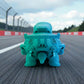 Racing Tortoise Silk Sapphire Forest - Back