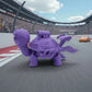 Racing Tortoise Silk Starling Purple - Side