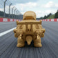 Racing Tortoise Wood - Back