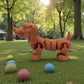 Sausage Dog Silk Red Copper - Side