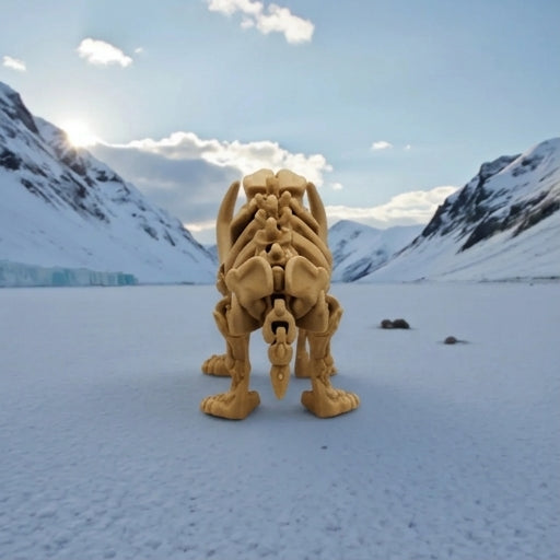 Skeleton Mammoth Wood - Back