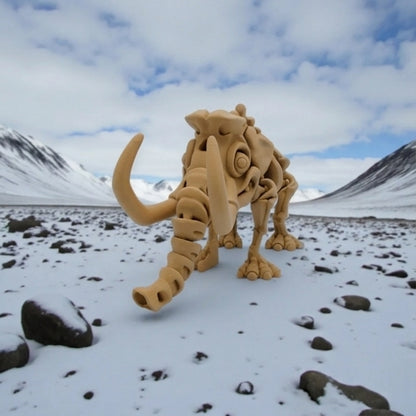 Skeleton Mammoth Wood - Front