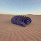 Skeleton Snake 2 Silk Midnight Purple - Front