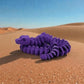 Skeleton Snake 2 Silk Midnight Purple - Side