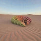 Skeleton Snake 2 Silk Pink Yellow - Front